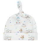 Baby Boys White & Blue Carousel Babygrow Set, 1, hi-res